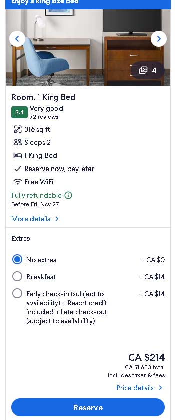 Other platform price