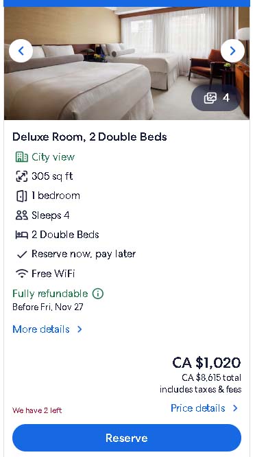 Other platform price
